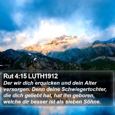 Rut 4:15 LUTH1912 Bible Verse Image