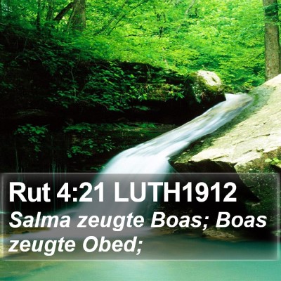 Rut 4:21 LUTH1912 Bible Verse Image