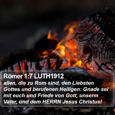 Römer 1:7 LUTH1912 Bible Verse Image