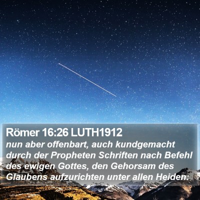 Römer 16:26 LUTH1912 Bible Verse Image