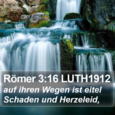 Römer 3:16 LUTH1912 Bible Verse Image