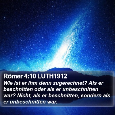 Römer 4:10 LUTH1912 Bible Verse Image