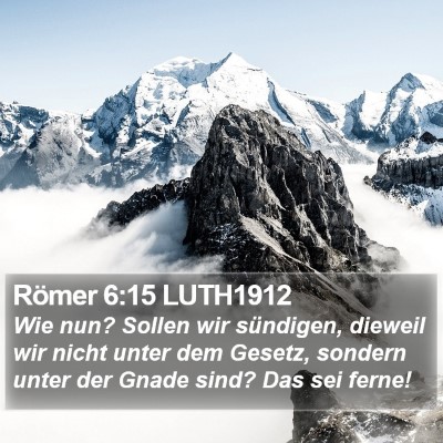 Römer 6:15 LUTH1912 Bible Verse Image