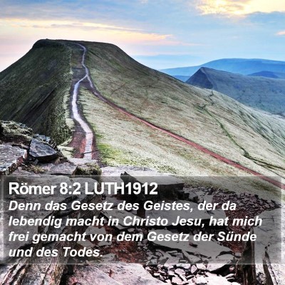 Römer 8:2 LUTH1912 Bible Verse Image