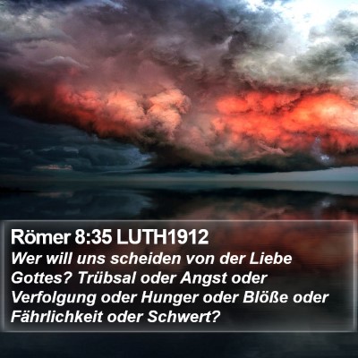 Römer 8:35 LUTH1912 Bible Verse Image