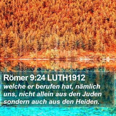 Römer 9:24 LUTH1912 Bible Verse Image