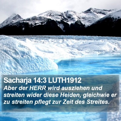 Sacharja 14:3 LUTH1912 Bible Verse Image