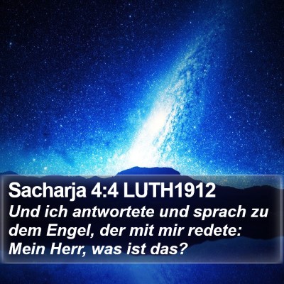 Sacharja 4:4 LUTH1912 Bible Verse Image
