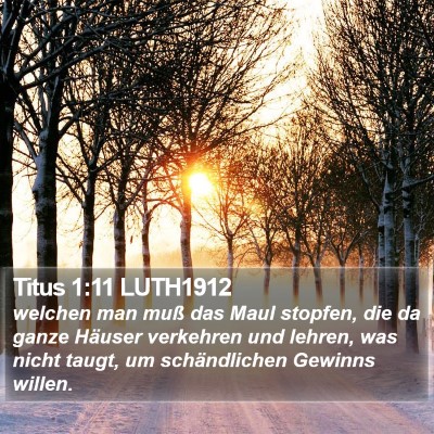 Titus 1:11 LUTH1912 Bible Verse Image
