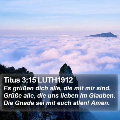 Titus 3:15 LUTH1912 Bible Verse Image