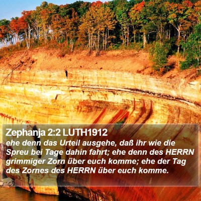 Zephanja 2:2 LUTH1912 Bible Verse Image