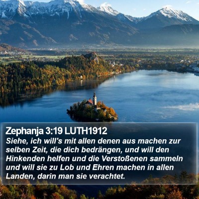 Zephanja 3:19 LUTH1912 Bible Verse Image