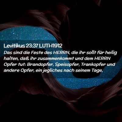 Picture 02 - Levitikus 23:37 LUTH1912 - Das sind die Feste des HERRN, die ihr sollt für - Bible Verse Picture