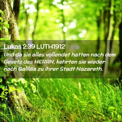 Picture 02 - Lukas 2:39 LUTH1912 - Und da sie alles vollendet hatten nach dem Gesetz - Bible Verse Picture