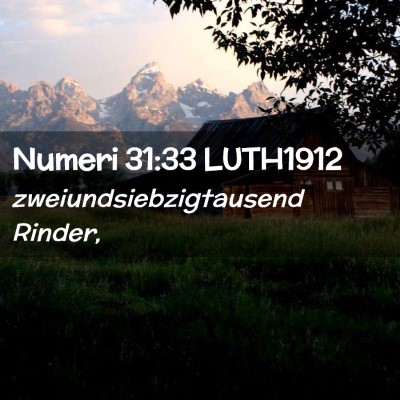 Picture 02 - Numeri 31:33 LUTH1912 - zweiundsiebzigtausend - Bible Verse Picture