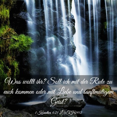 Picture 03 - 1 Korinther 4:21 LUTH1912 - Was wollt ihr? Soll ich mit der Rute zu euch - Bible Verse Picture
