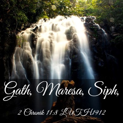 Picture 03 - 2 Chronik 11:8 LUTH1912 - Gath, Maresa, - Bible Verse Picture