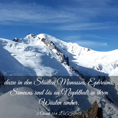 Picture 03 - 2 Chronik 34:6 LUTH1912 - dazu in den Städten Manasses, Ephraims, Simeons - Bible Verse Picture