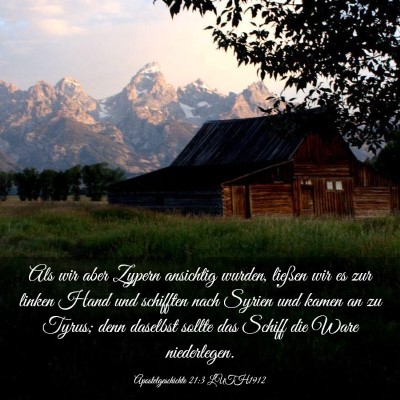 Picture 03 - Apostelgeschichte 21:3 LUTH1912 - Als wir aber Zypern ansichtig wurden, ließen wir - Bible Verse Picture