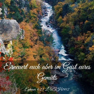 Picture 03 - Epheser 4:23 LUTH1912 - Erneuert euch aber im Geist eures - Bible Verse Picture