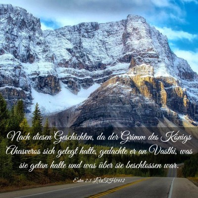 Picture 03 - Ester 2:1 LUTH1912 - Nach diesen Geschichten, da der Grimm des Königs - Bible Verse Picture