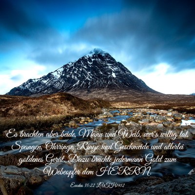 Picture 03 - Exodus 35:22 LUTH1912 - Es brachten aber beide, Mann und Weib, wer's - Bible Verse Picture