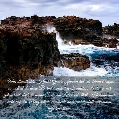 Picture 03 - Genesis 19:19 LUTH1912 - Siehe, dieweil dein Knecht Gnade gefunden hat vor - Bible Verse Picture