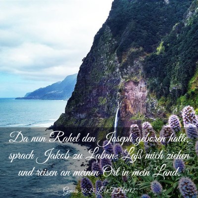 Picture 03 - Genesis 30:25 LUTH1912 - Da nun Rahel den Joseph geboren hatte, sprach - Bible Verse Picture