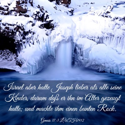 Picture 03 - Genesis 37:3 LUTH1912 - Israel aber hatte Joseph lieber als alle seine - Bible Verse Picture