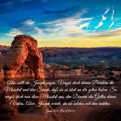 Picture 03 - Genesis 50:17 LUTH1912 - Also sollt ihr Joseph sagen: Vergib doch deinen - Bible Verse Picture