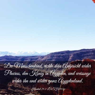 Picture 03 - Hesekiel 29:2 LUTH1912 - Du Menschenkind, richte dein Angesicht wider - Bible Verse Picture