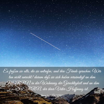 Picture 03 - Jeremia 50:7 LUTH1912 - Es fraßen sie alle, die sie antrafen; und ihre - Bible Verse Picture