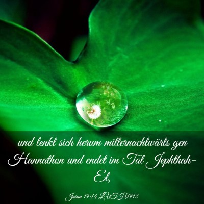 Picture 03 - Josua 19:14 LUTH1912 - und lenkt sich herum mitternachtwärts gen - Bible Verse Picture