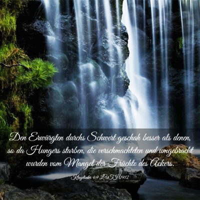 Picture 03 - Klagelieder 4:9 LUTH1912 - Den Erwürgten durchs Schwert geschah besser als - Bible Verse Picture