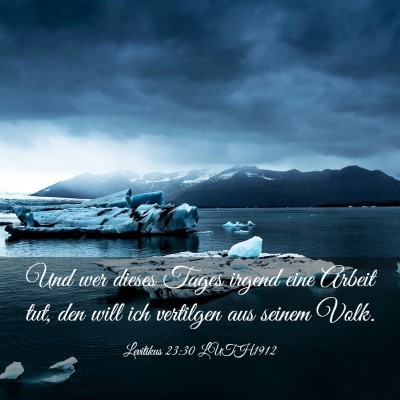 Picture 03 - Levitikus 23:30 LUTH1912 - Und wer dieses Tages irgend eine Arbeit tut, den - Bible Verse Picture