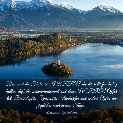 Picture 03 - Levitikus 23:37 LUTH1912 - Das sind die Feste des HERRN, die ihr sollt für - Bible Verse Picture