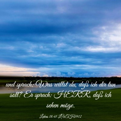 Picture 03 - Lukas 18:41 LUTH1912 - und sprach: Was willst du, daß ich dir tun soll? - Bible Verse Picture