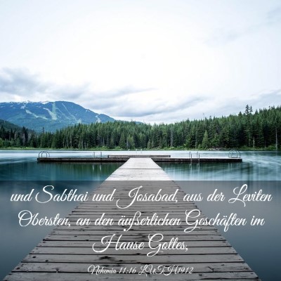 Picture 03 - Nehemia 11:16 LUTH1912 - und Sabthai und Josabad, aus der Leviten - Bible Verse Picture