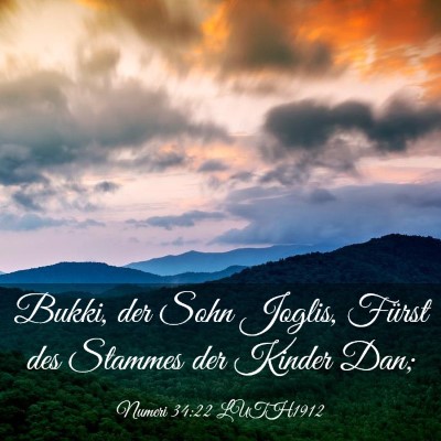 Picture 03 - Numeri 34:22 LUTH1912 - Bukki, der Sohn Joglis, Fürst des Stammes der - Bible Verse Picture
