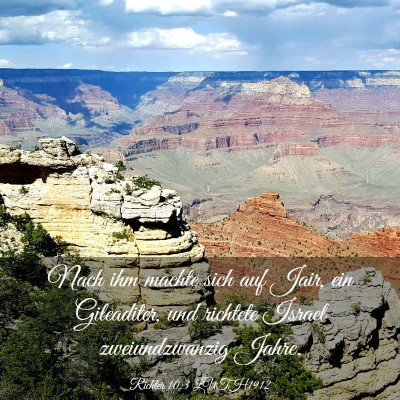 Picture 03 - Richter 10:3 LUTH1912 - Nach ihm machte sich auf Jair, ein Gileaditer, - Bible Verse Picture
