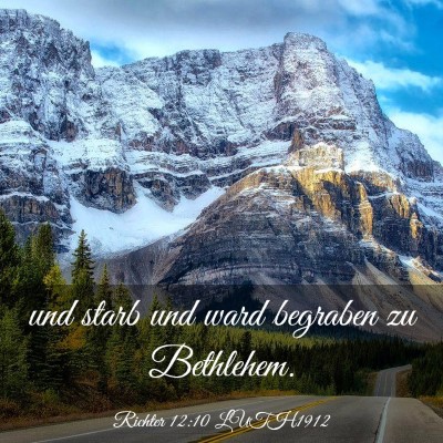 Picture 03 - Richter 12:10 LUTH1912 - und starb und ward begraben zu - Bible Verse Picture