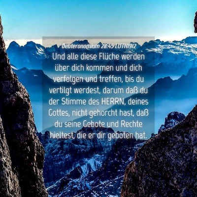 Picture 04 - Deuteronomium 28:45 LUTH1912 - Und alle diese Flüche werden über dich kommen - Bible Verse Picture