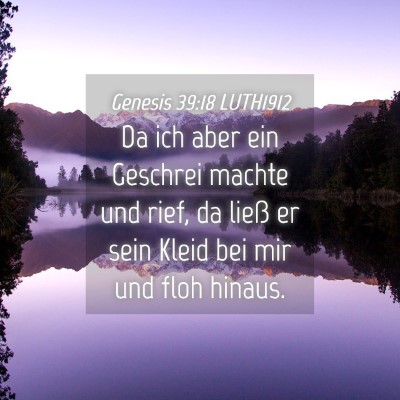 Picture 04 - Genesis 39:18 LUTH1912 - Da ich aber ein Geschrei machte und rief, da - Bible Verse Picture