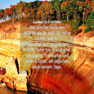 Picture 04 - Levitikus 23:37 LUTH1912 - Das sind die Feste des HERRN, die ihr sollt für - Bible Verse Picture
