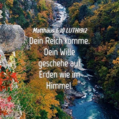 Picture 04 - Matthäus 6:10 LUTH1912 - Dein Reich komme. Dein Wille geschehe auf Erden - Bible Verse Picture