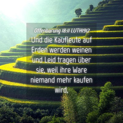 Picture 04 - Offenbarung 18:11 LUTH1912 - Und die Kaufleute auf Erden werden weinen und - Bible Verse Picture