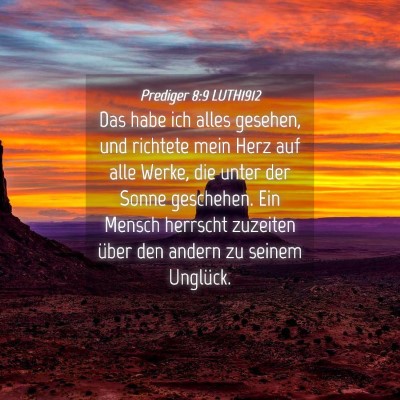 Picture 04 - Prediger 8:9 LUTH1912 - Das habe ich alles gesehen, und richtete mein - Bible Verse Picture