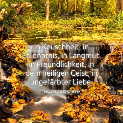 Picture 05 - 2 Korinther 6:6 LUTH1912 - in Keuschheit, in Erkenntnis, in Langmut, in - Bible Verse Picture
