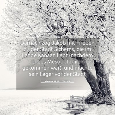 Picture 05 - Genesis 33:18 LUTH1912 - Darnach zog Jakob mit Frieden zu der Stadt - Bible Verse Picture