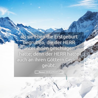 Picture 05 - Numeri 33:4 LUTH1912 - als sie eben die Erstgeburt begruben, die der - Bible Verse Picture